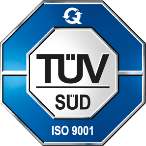 ISO 9001 TÜV-Zertifikat
